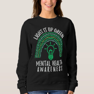 Sweatshirt Sensibilisation à la santé mentale Lumière It Up G