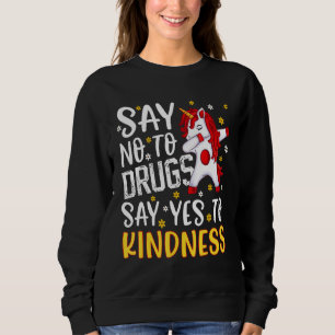 Sweatshirt Sensibilisation à la Semaine du ruban rouge Dites 