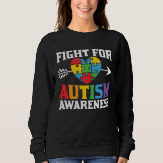 Sweatshirt Sensibilisation à l'autisme Lutte pour la sensibil