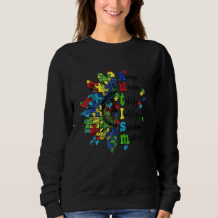 Sweatshirt Sensibilisation à l'autisme Soutien Enfants Pour M
