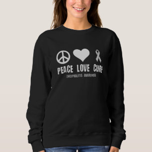 Sweatshirt Sensibilisation à l'encéphalite Phréite Famille ap