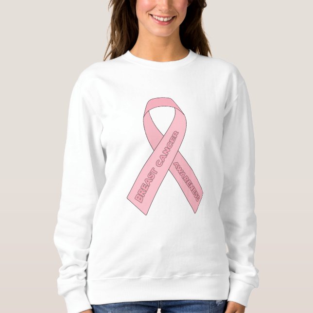 Sweatshirt Sensibilisation au cancer du sein (Devant)