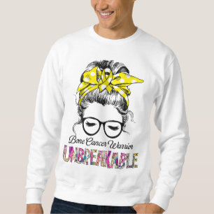 Sweatshirt Sensibilisation au cancer osseux Ribbon Cadeaux de