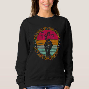 Sweatshirt Sensibilisation au dysfonctionnement thyroïdien ch