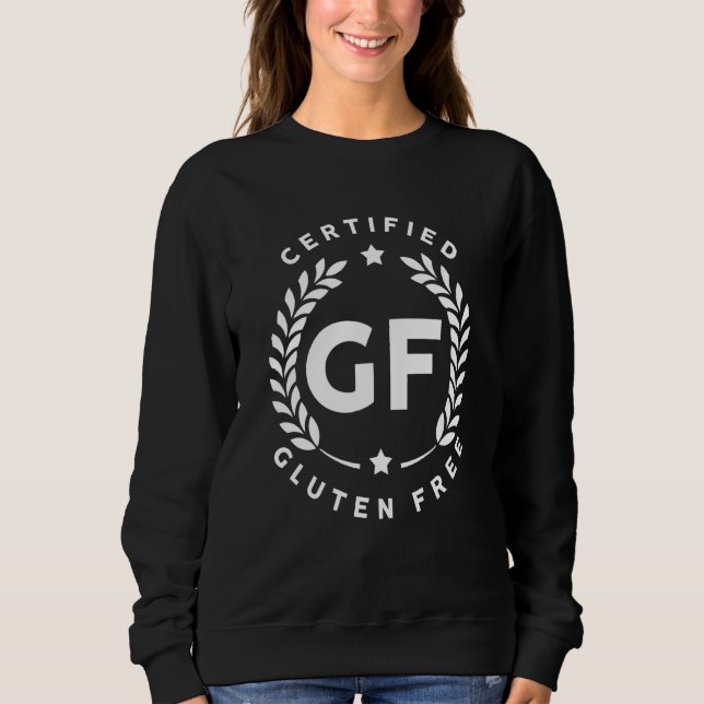 Sweatshirt Sensibilisation aux maladies coeliaques sans glute (Devant)