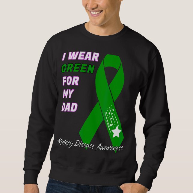 Sweatshirt Sensibilisation aux maladies du rein Dialyse Trans (Devant)
