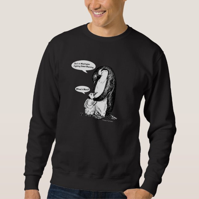 Sweatshirt Sensibilisation aux pingouins (Devant)