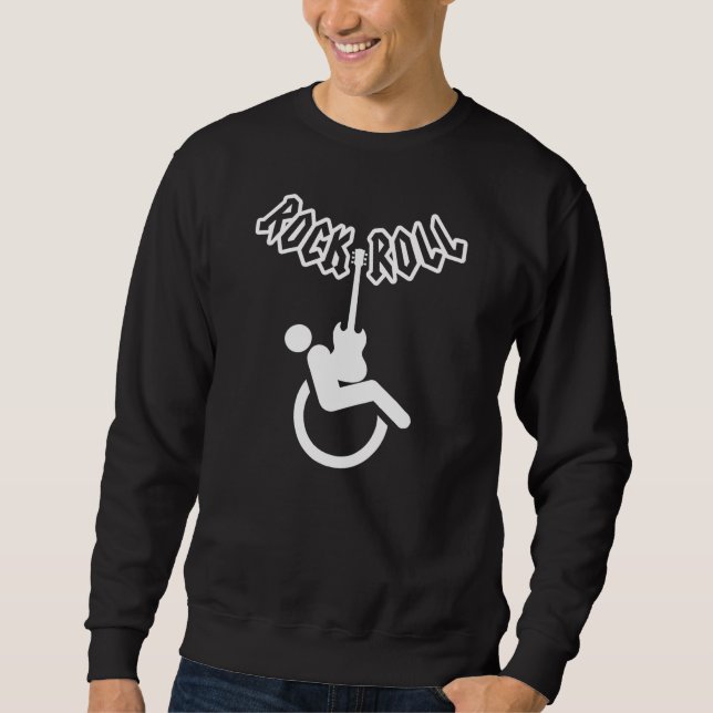 Sweatshirt Sensibilisation des utilisateurs de fauteuil roula (Devant)