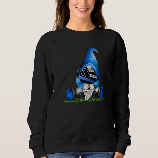 Sweatshirt Sensibilisation Également Pour Papa Mère Frère Ou  (Devant)