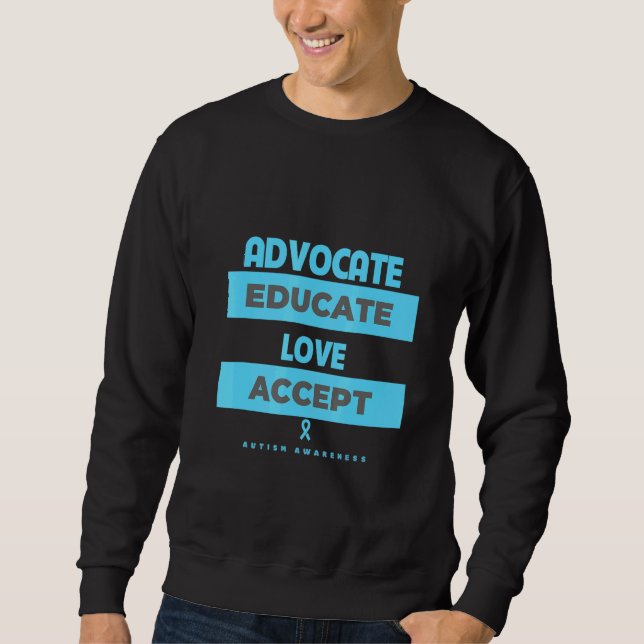 Sweatshirt Sensibilisation sur l'autisme (Devant)