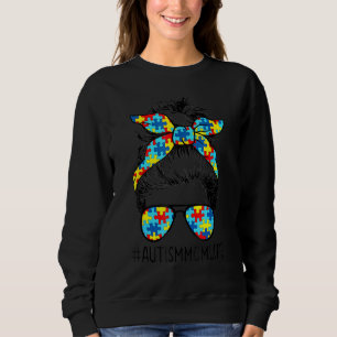 Sweatshirt Sensibilisation sur l'autisme Autisme Maman Vie Me