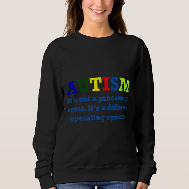 Sweatshirt Sensibilisation sur l'autisme essentielle (Devant)