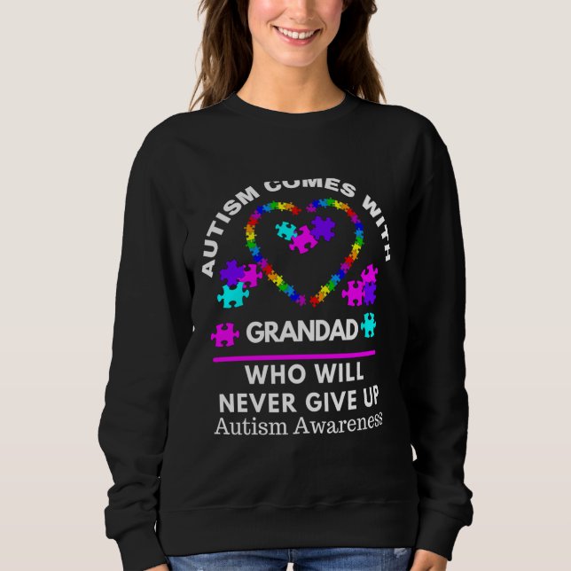 Sweatshirt Sensibilisation sur l'autisme grand Sensibilisatio (Devant)