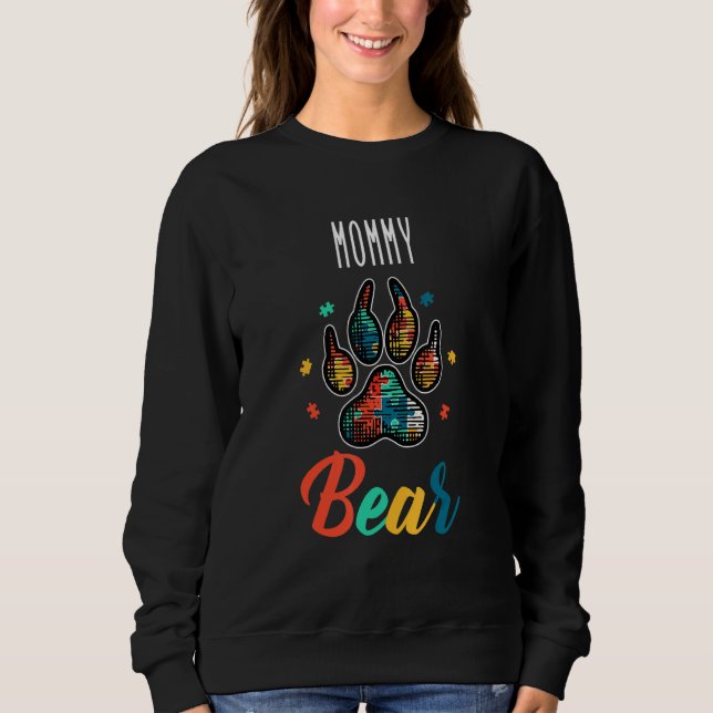 Sweatshirt Sensibilisation sur l'autisme S J'Aime Quelqu'Un A (Devant)