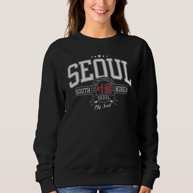 Sweatshirt Seoul - South Korea City (Devant)