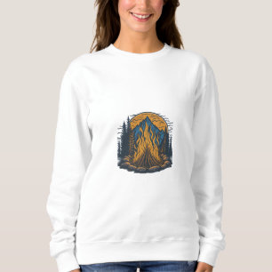 Sweatshirt Sérénité du feu de camp : un symbole de la chaleur