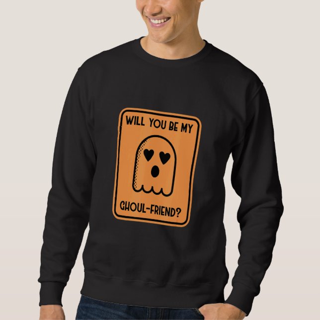Sweatshirt Serez-Vous Mon Ami Ghoul ? (Devant)
