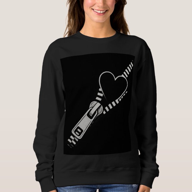 Sweatshirt Série Aka : Dreamy Forest & Moon Rabbit ZIP Set (Devant)