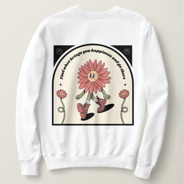 Sweatshirt "Série froide - 4" (Design dos)