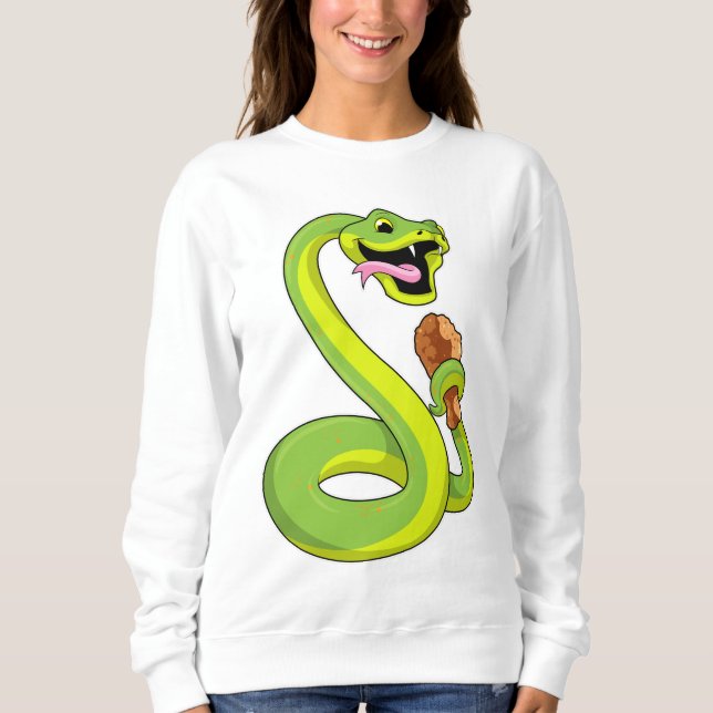 Sweatshirt Serpent au poulet (Devant)