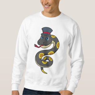 Sweatshirt Serpent avec Casquette