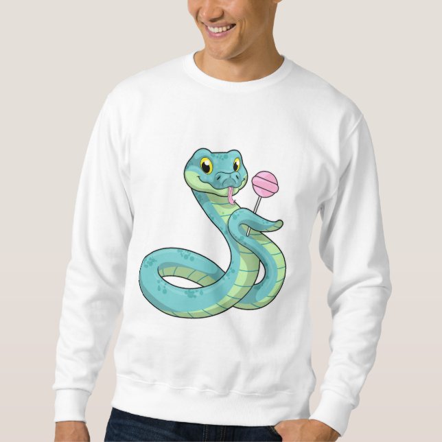 Sweatshirt Serpent avec Lollipop (Devant)