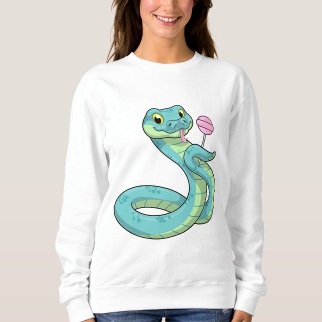 Sweatshirt Serpent avec Lollipop (Devant)