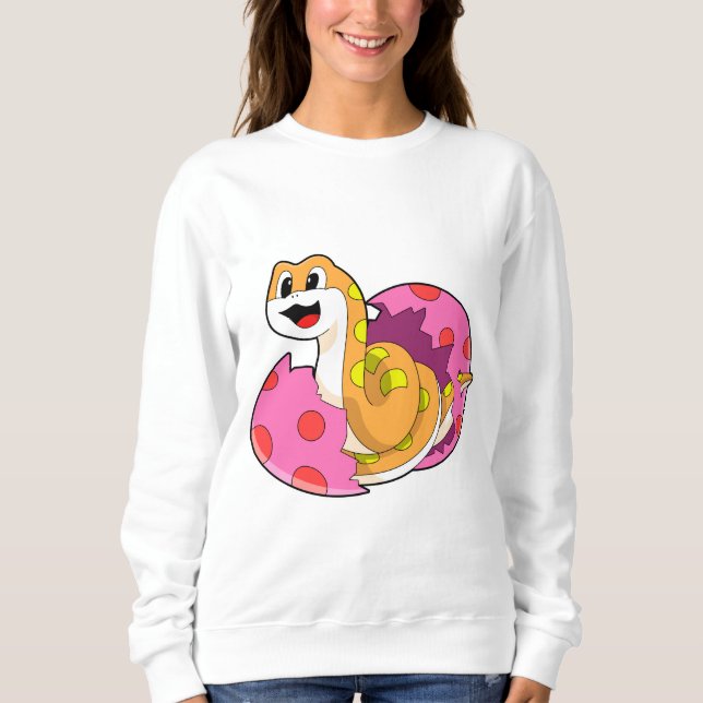 Sweatshirt Serpent avec oeuf (Devant)