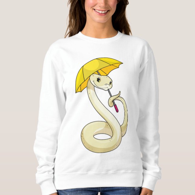 Sweatshirt Serpent avec parapluie (Devant)