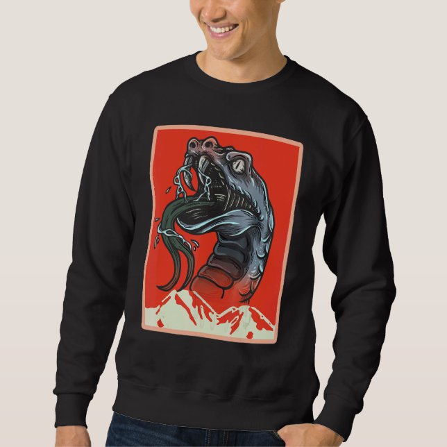Sweatshirt Serpent Pour Garçons Femmes Viper Herpetologistrep (Devant)