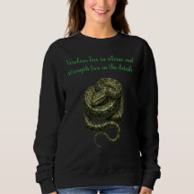 Serpent sage Art minimaliste Nature - Sweat-shirt