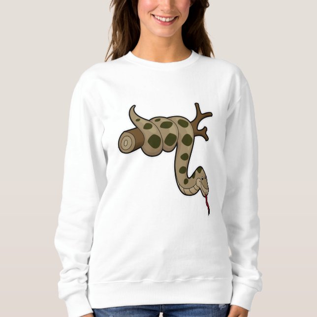 Sweatshirt Serpent sur branche (Devant)