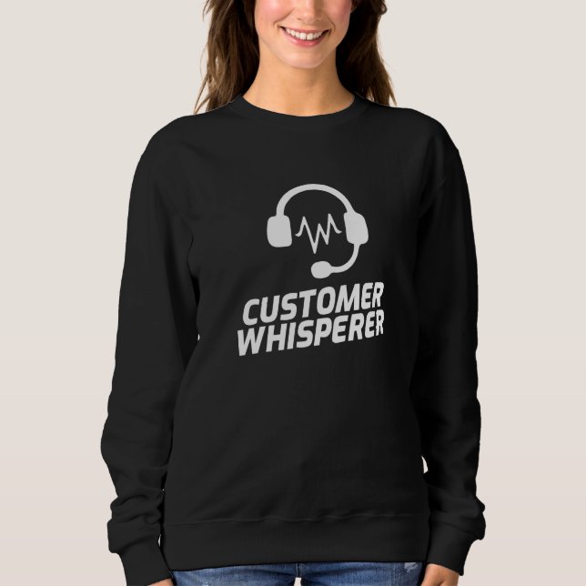 Sweatshirt Service à la clientèle Premium (Devant)