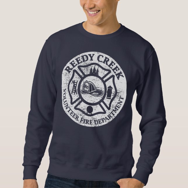 Sweatshirt Service d'incendie volontaire de Reedy Creek  (Devant)