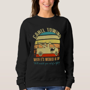 Sweatshirt Services de remorquage de chameaux rétro vintage c