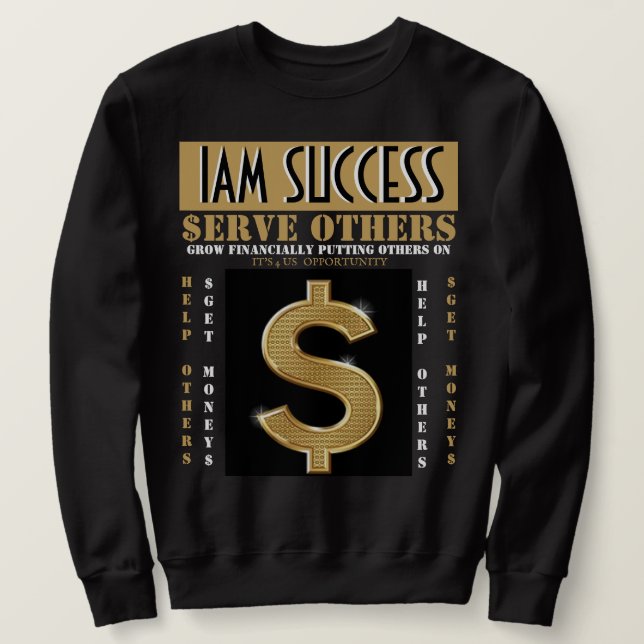 SWEATSHIRT SERVIR LES AUTRES (Design devant)