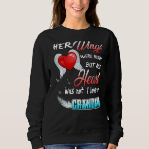 Sweatshirt Ses Ailes Étaient Prêtes Mais Mon Coeur N'Était Pa