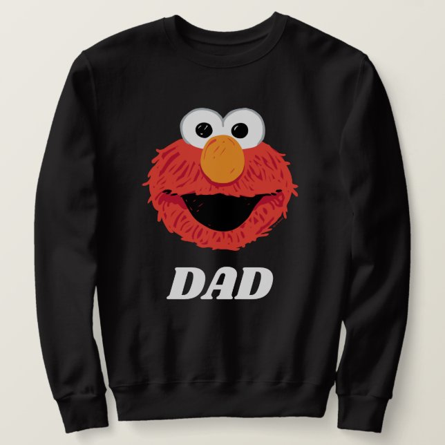 Sweatshirt Sesame Street | Elmo Dad (Design devant)