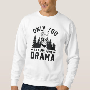 Sweatshirt Seule la prévention du drame