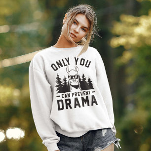 Sweatshirt Seule la prévention du drame