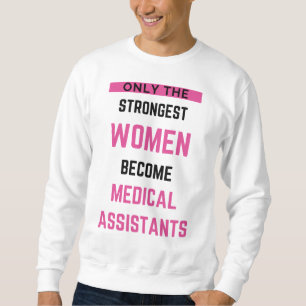 Sweatshirt Seules Les Femmes Les Plus Fortes Deviennent Adjoi