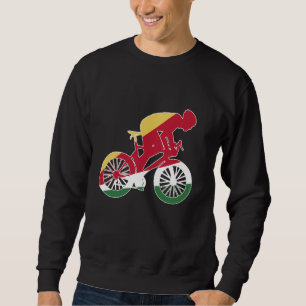 Sweatshirt Seychelles Biker Nation Rider Flags mondiaux