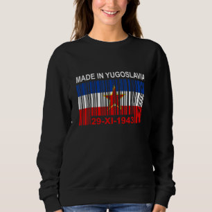 Sweatshirt Sfrj Tito Yougoslavie