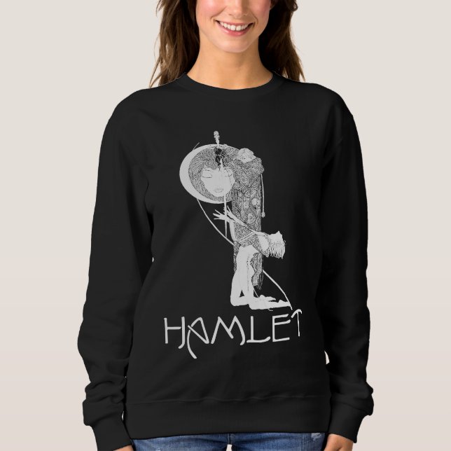 Sweatshirt Shakespeare Hamlet Laertes Vengeance Littérature A (Devant)