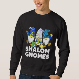 Sweatshirt Shalom Gnomes Jew Hanukkah Pajamas Chanukah