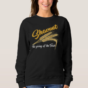 Sweatshirt Shavuot Le Dons De La Torah Hébreu Juif Holi