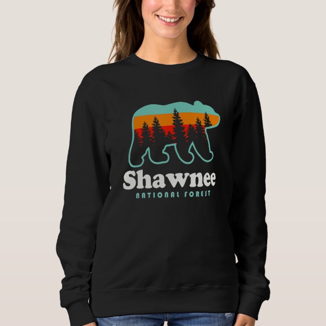 Sweatshirt Shawnee National Forest Camping Waterfalls Illinoi (Devant)