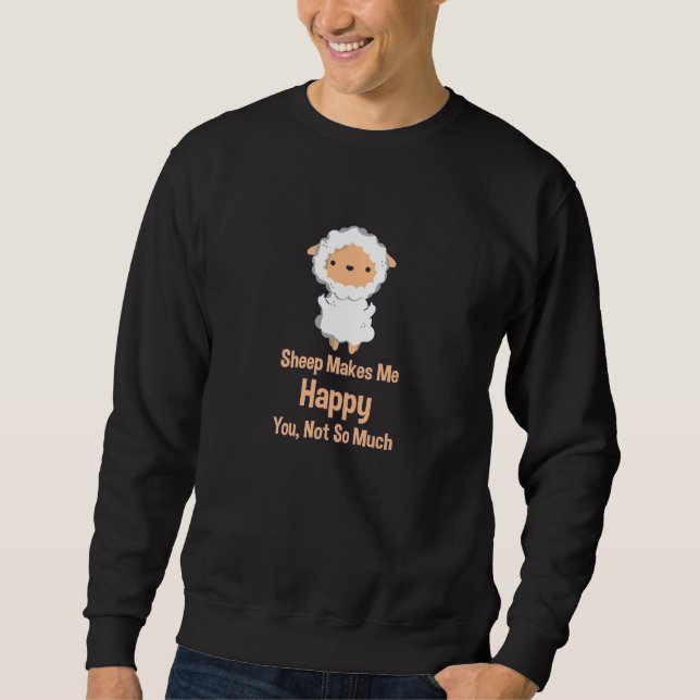 Sweatshirt Sheep Kawaii (Devant)