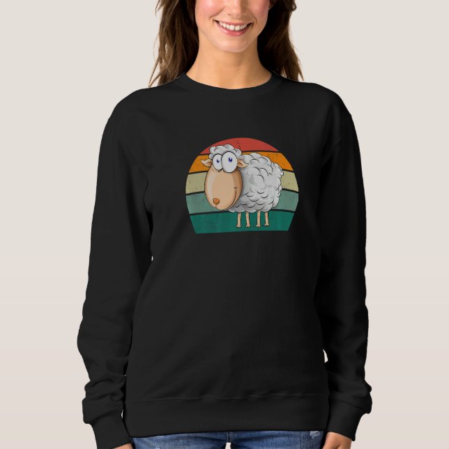 Sweatshirt Sheeps flock goat lamb lambs sheep wool yarn sheph (Devant)