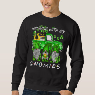 Sweatshirt Shenanigans Avec Mes Gnomies St Patrick S Day Gnom